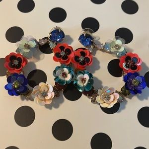 J.Crew Sequin Statement Earrings